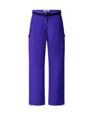 Belted Nylon Pants