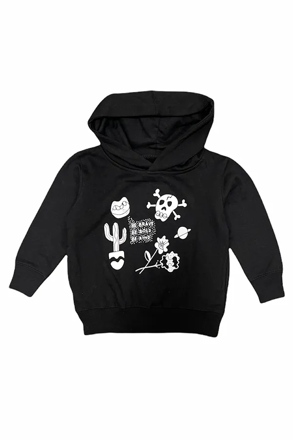 Bold Brave Kind Hoodie | Black