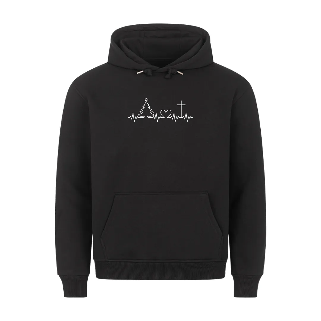 Christmas Heartbeat Hoodie