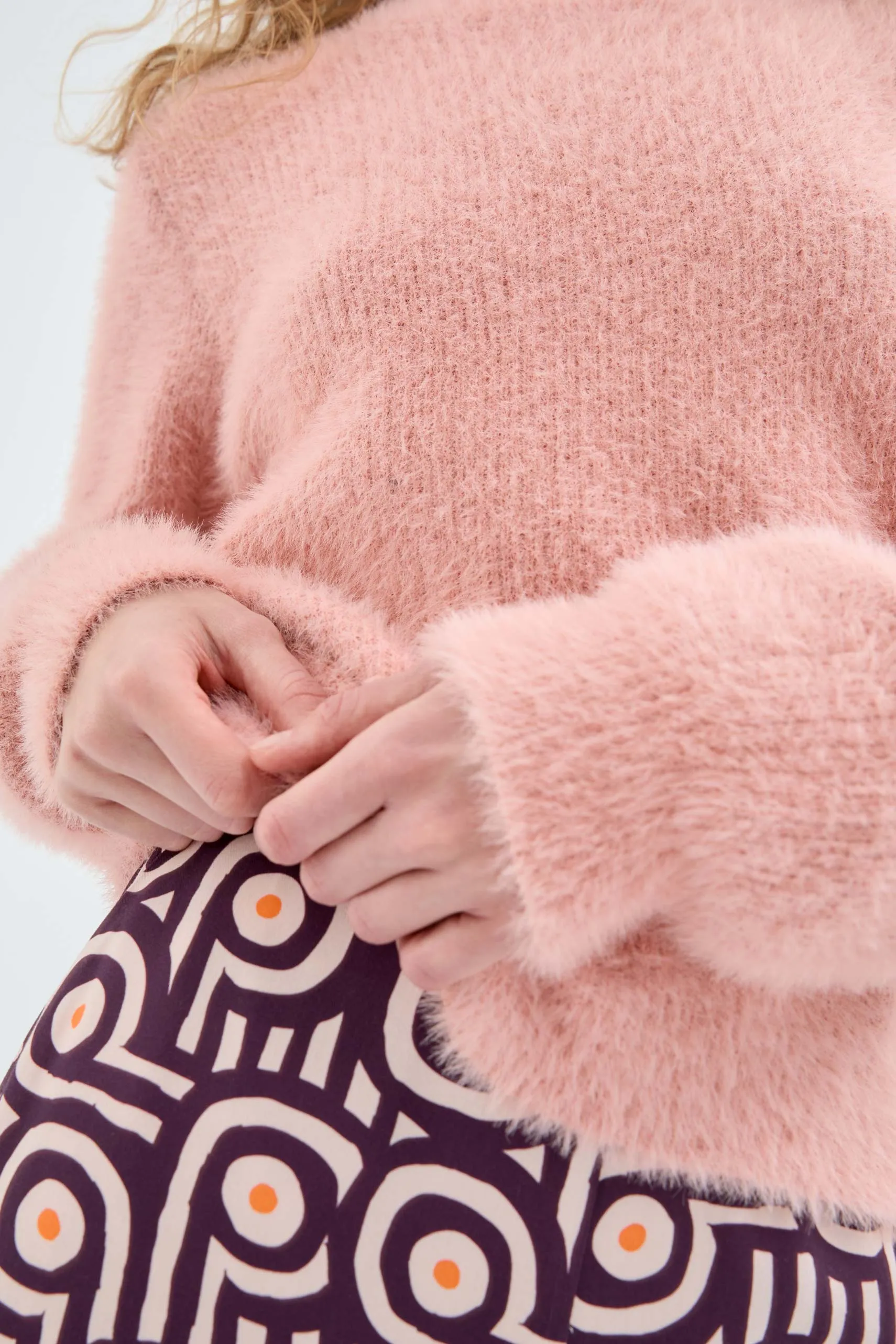 Fuzzy Soft Sweater-FINAL SALE