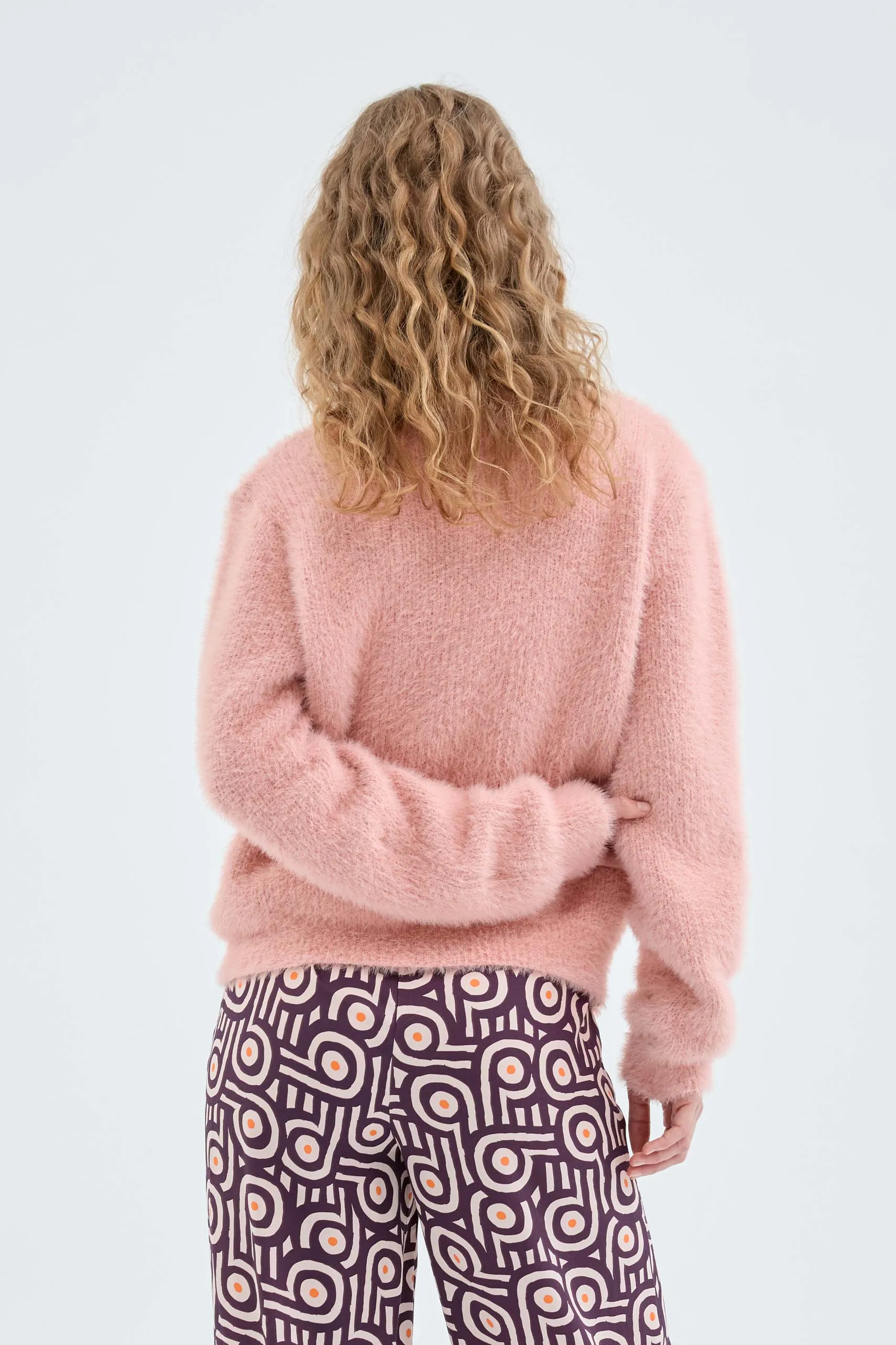 Fuzzy Soft Sweater-FINAL SALE