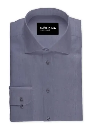 Grey Poplin Shirt