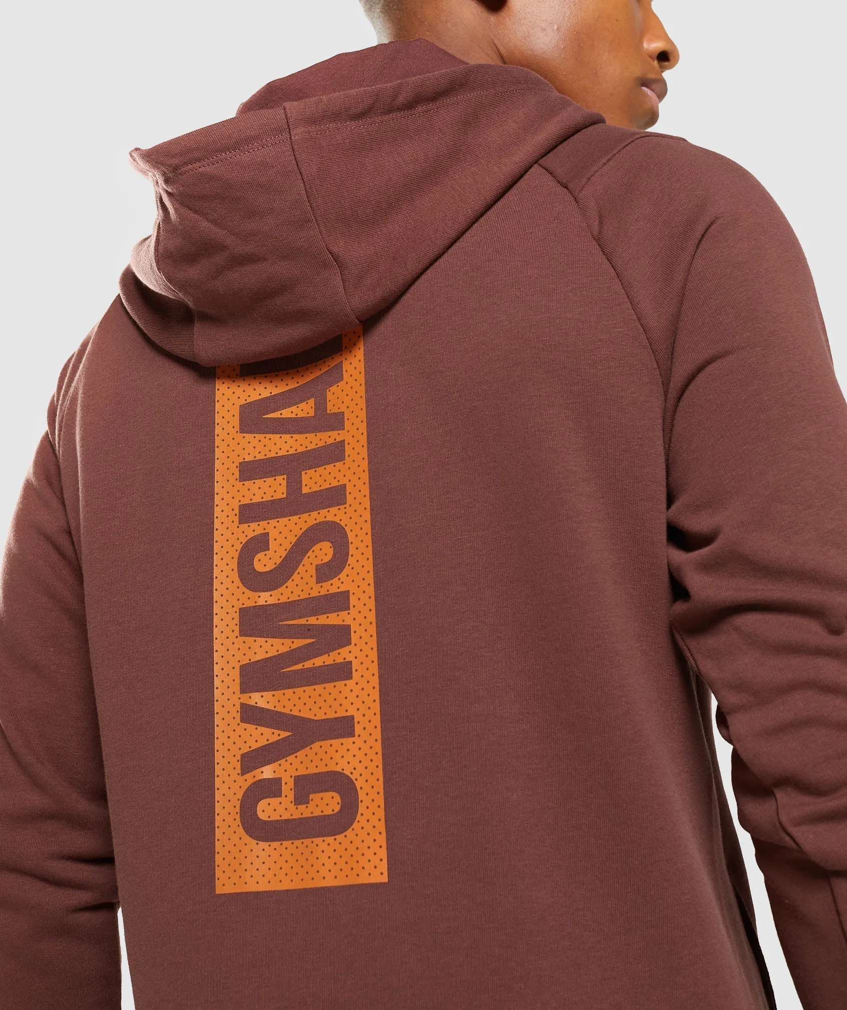 Gymshark Bold Hoodie - Cherry Brown