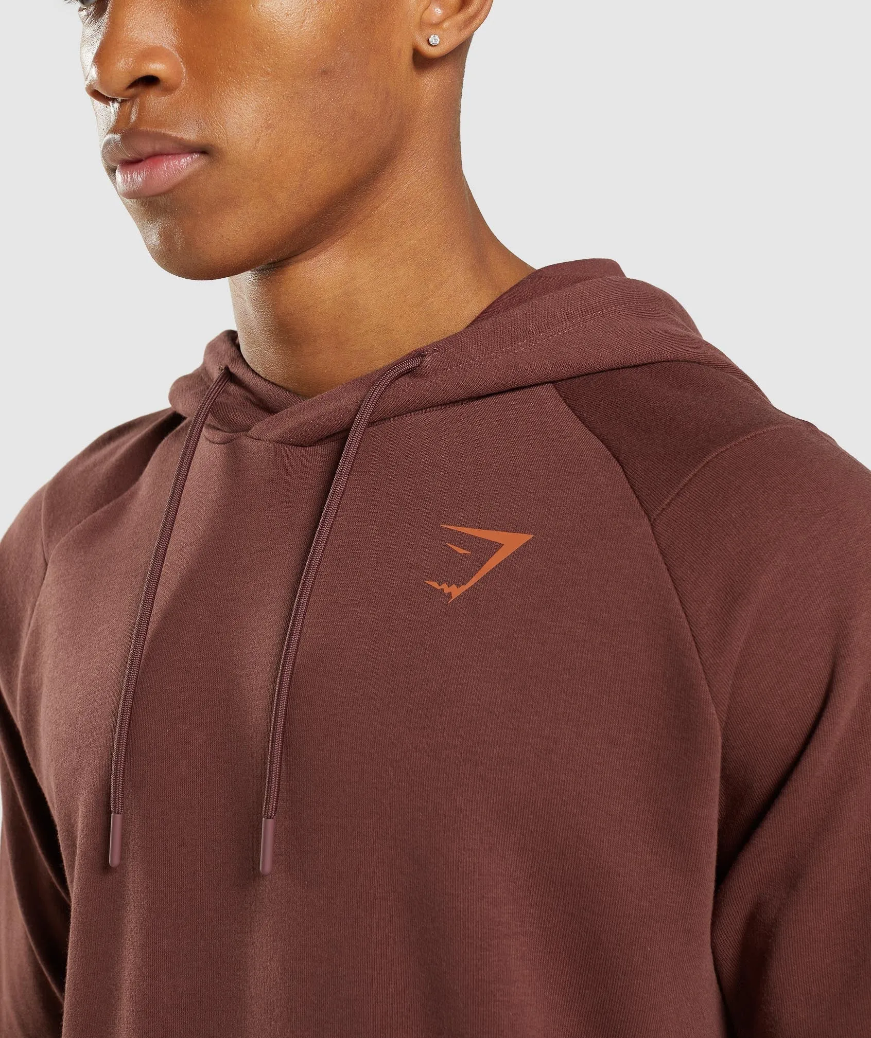 Gymshark Bold Hoodie - Cherry Brown