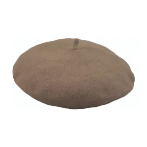 Jeanne Simmons Accessories Wool Camel Beret (Women's)