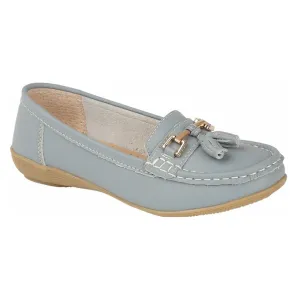 Jo & Joe Womens Loafer Nautical Baby Blue
