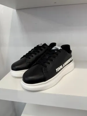 Karl Lagerfeld  Black Logo Sneaker