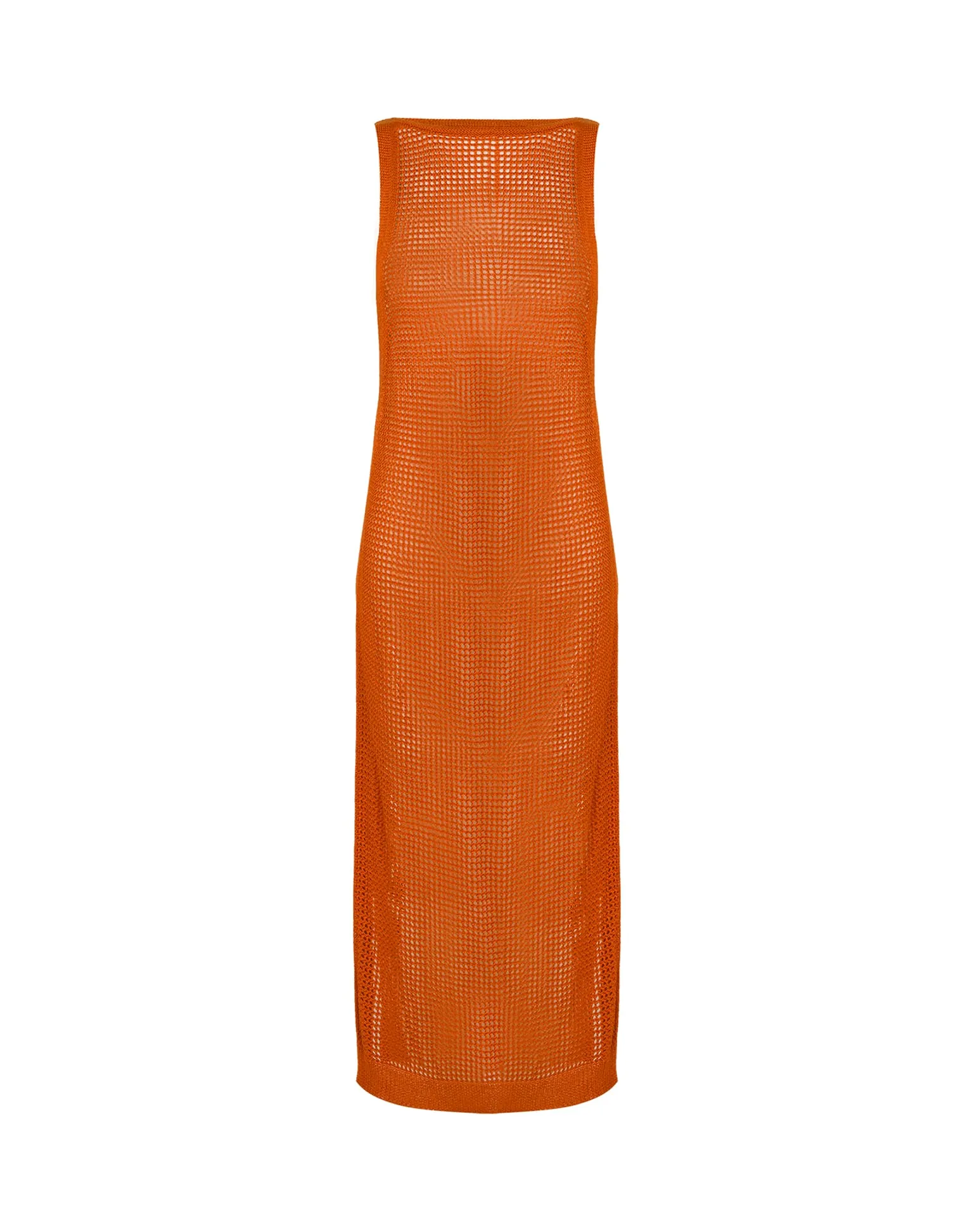 Knit Hanna Long Cover Up - Marigold
