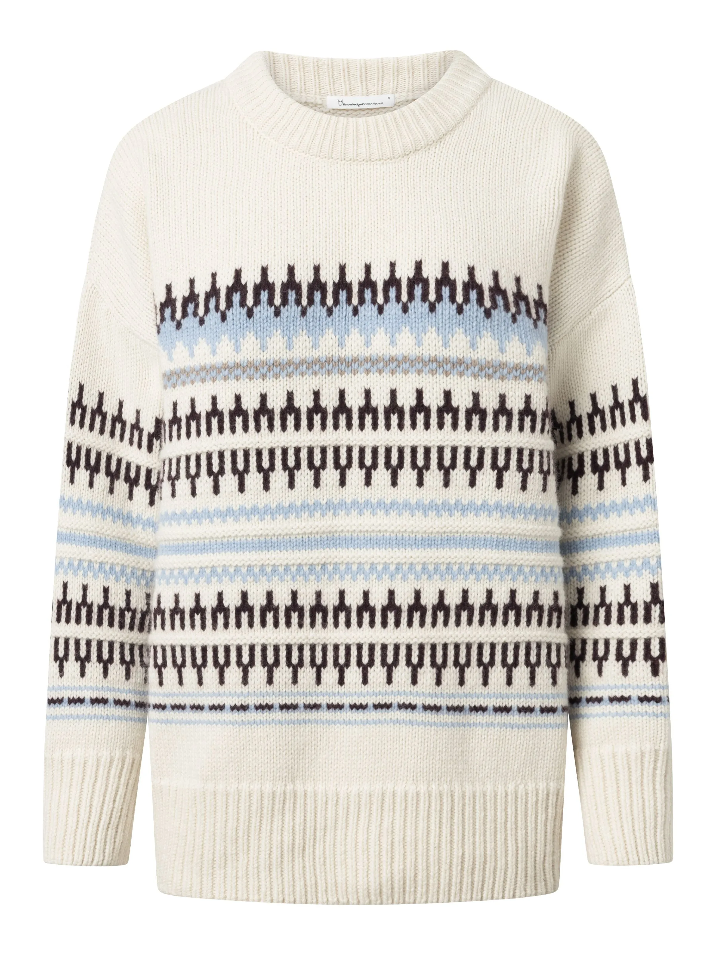 Knowledge Cotton Strickpullover Wolle