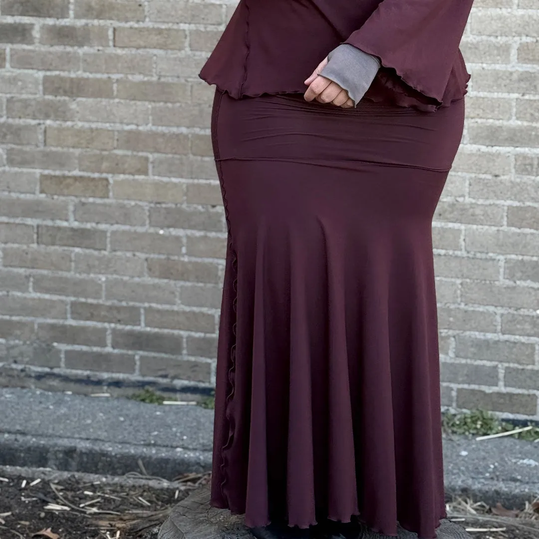 LADY FLIRT dress skirt cozy poncho