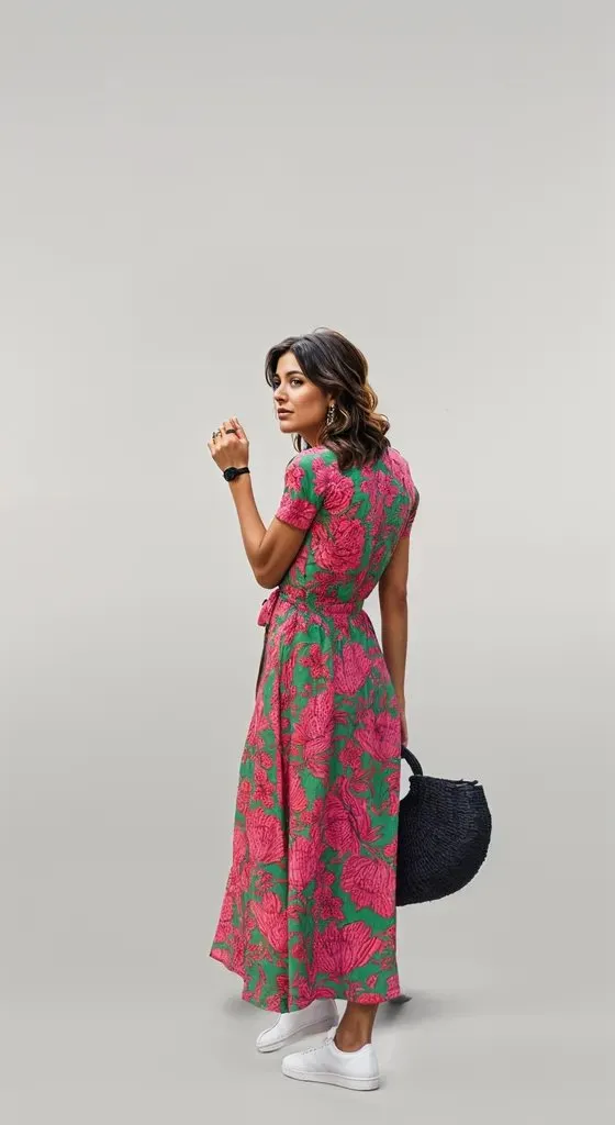 Lauri | Elegant and Comfortable Floral Dress