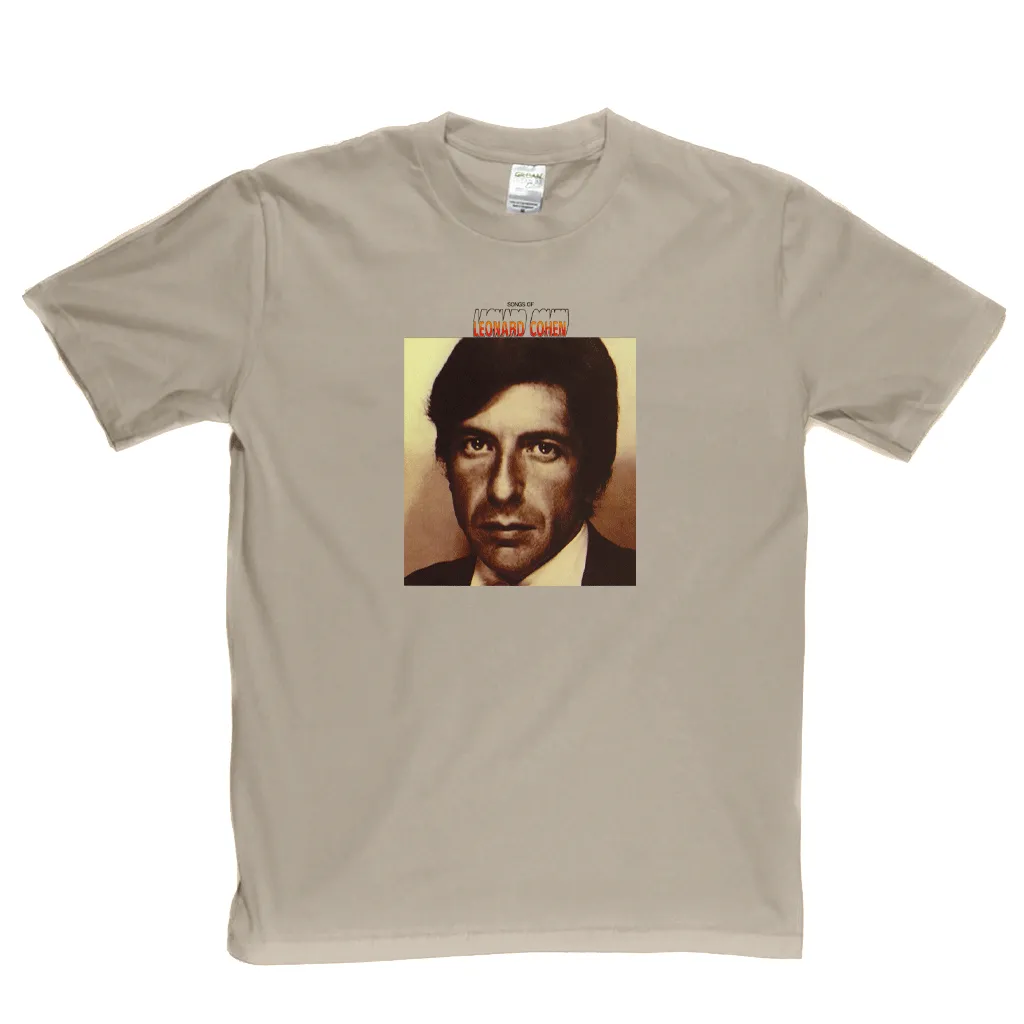 Leonard Cohen Songs Of T-Shirt