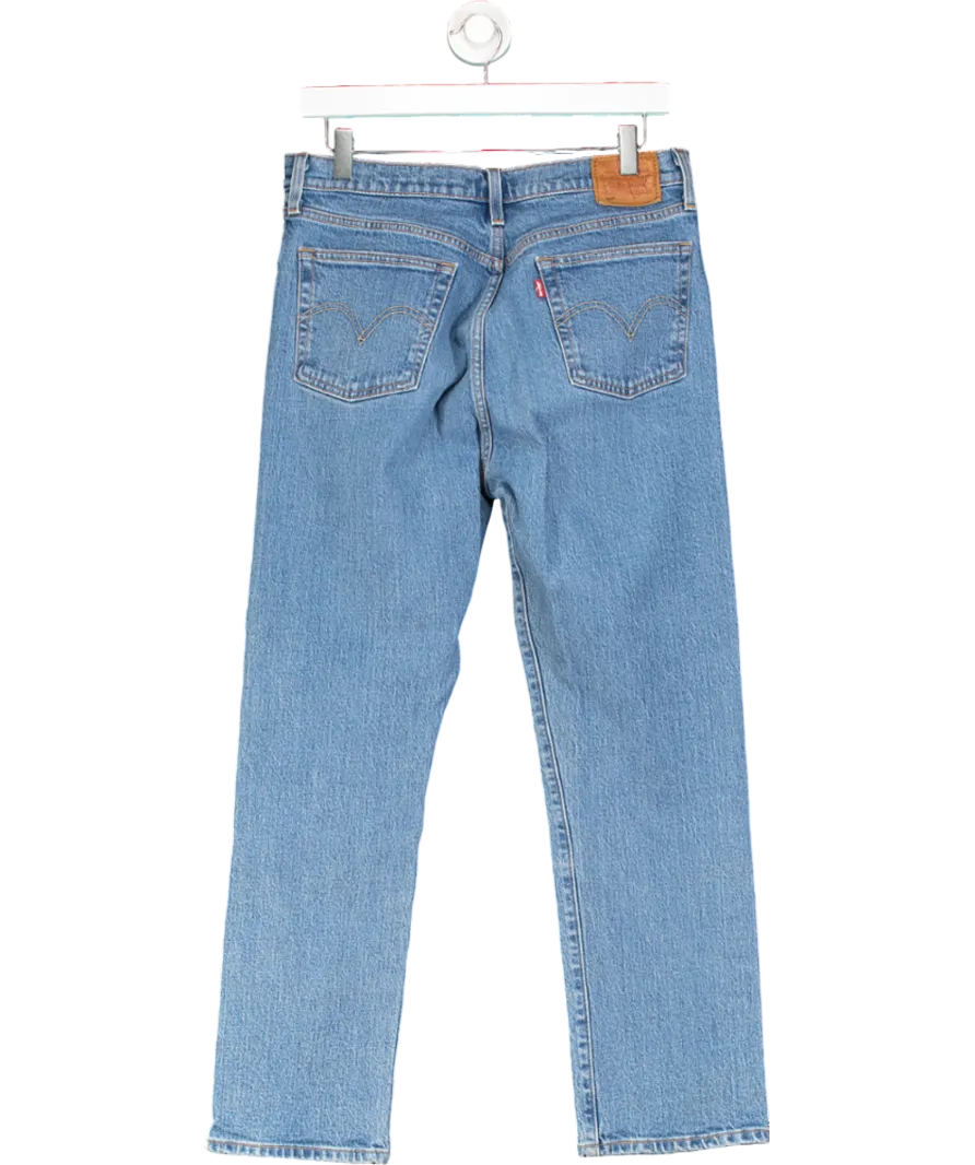 levis Blue 501 Straight Leg Jeans W29