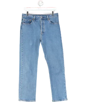 levis Blue 501 Straight Leg Jeans W29