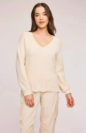 Lisbon Sweat Shirt-Cream