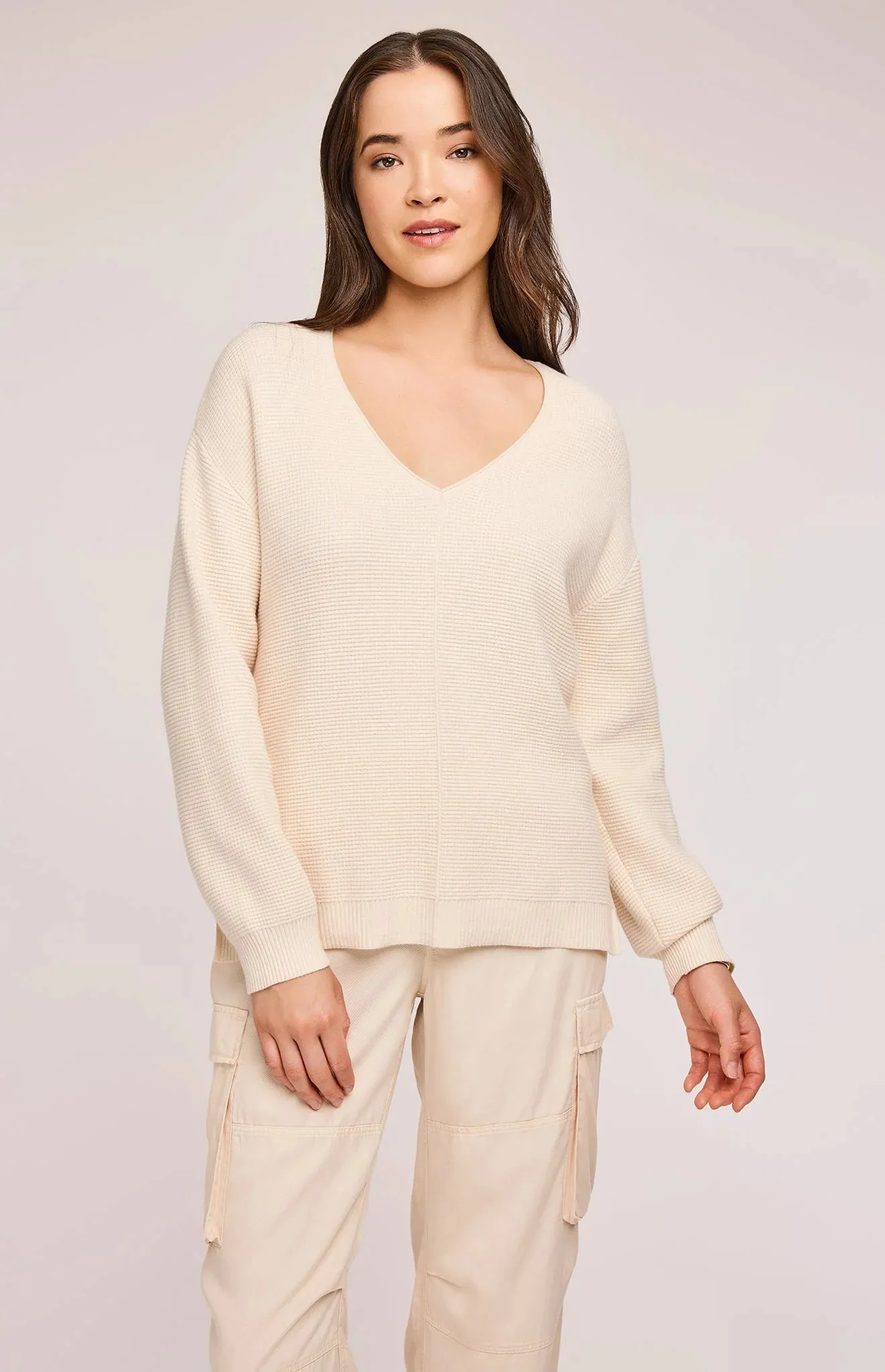 Lisbon Sweat Shirt-Cream