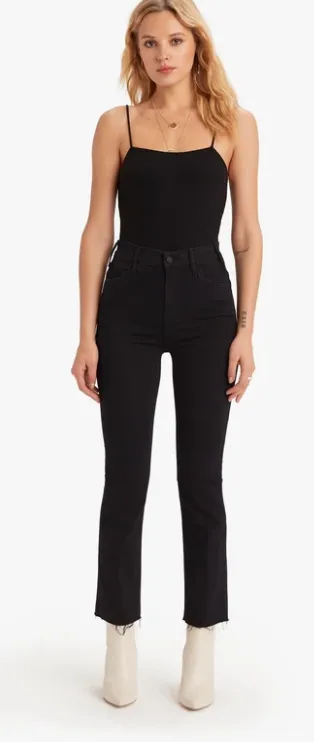 MOTHER THE HUSTLER ANKLE FRAY