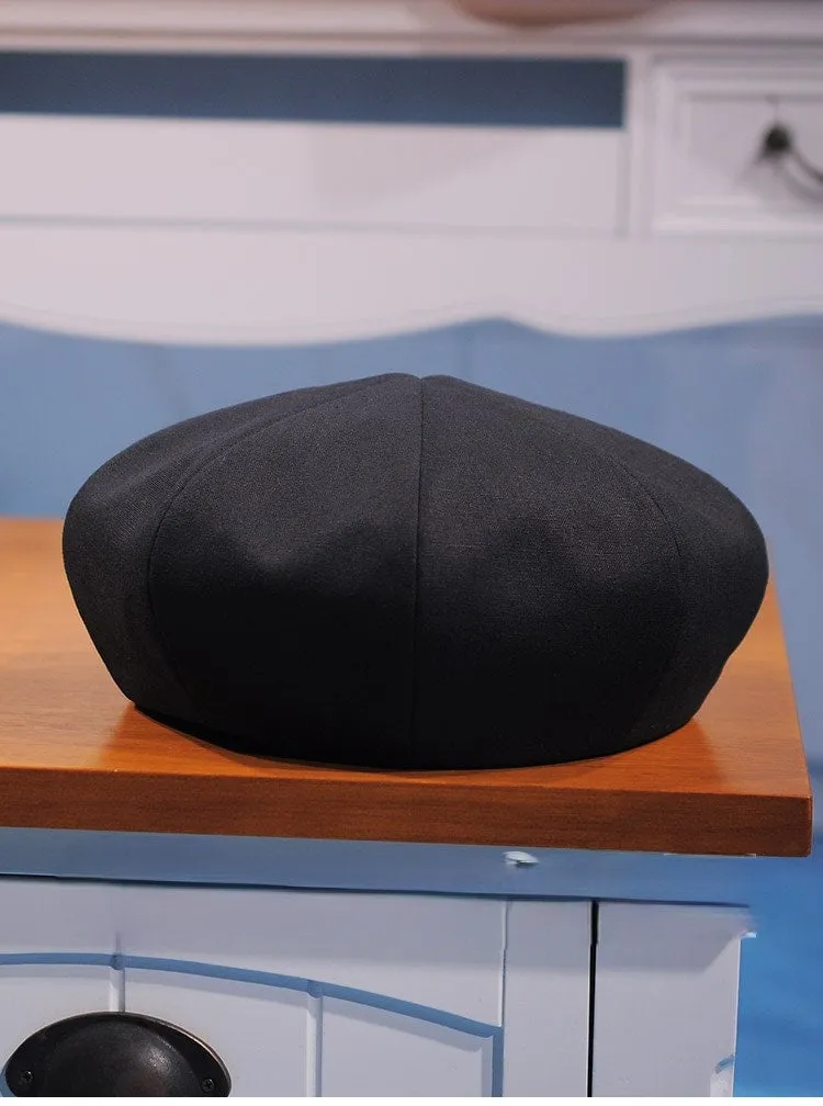 Oversize Light Weight Linen Beret