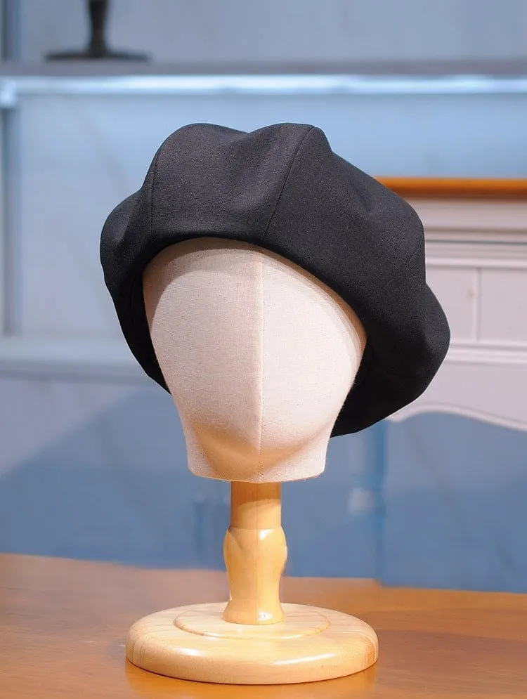 Oversize Light Weight Linen Beret