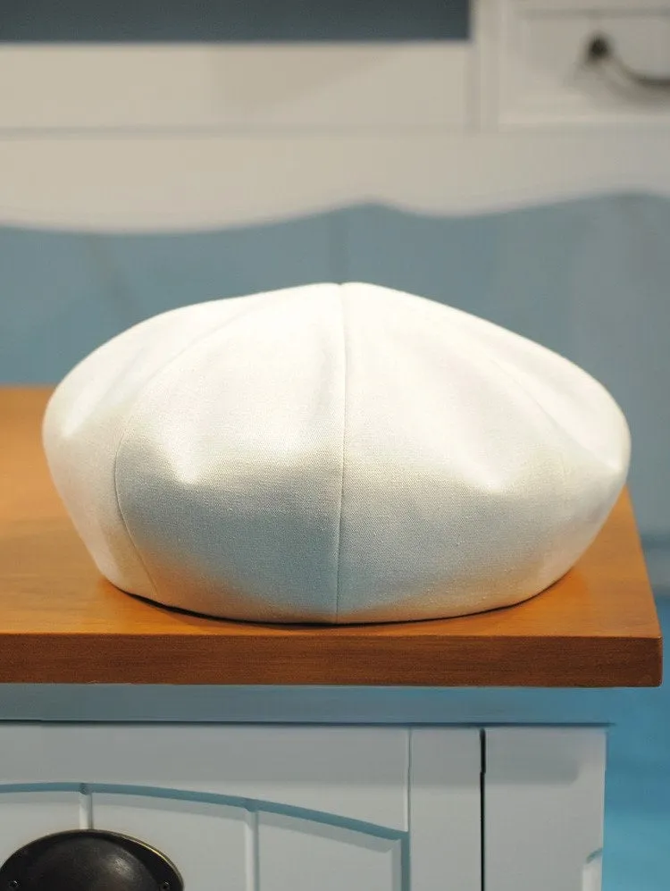 Oversize Light Weight Linen Beret