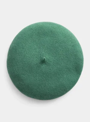 Parkhurst Wool Beret - Baltic Jade