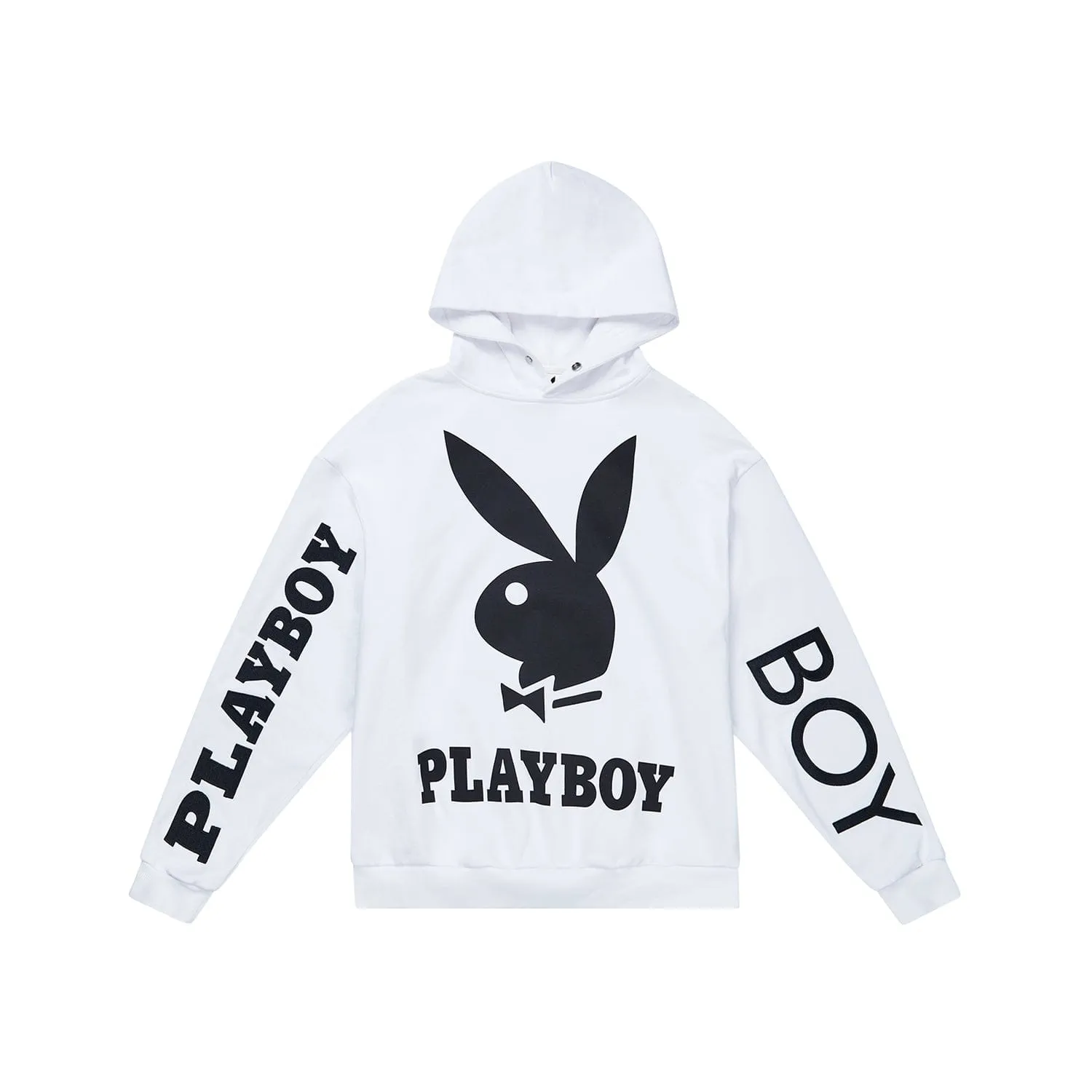 PLAYBOY X BOY BOLD BUNNY HOODIE - WHITE