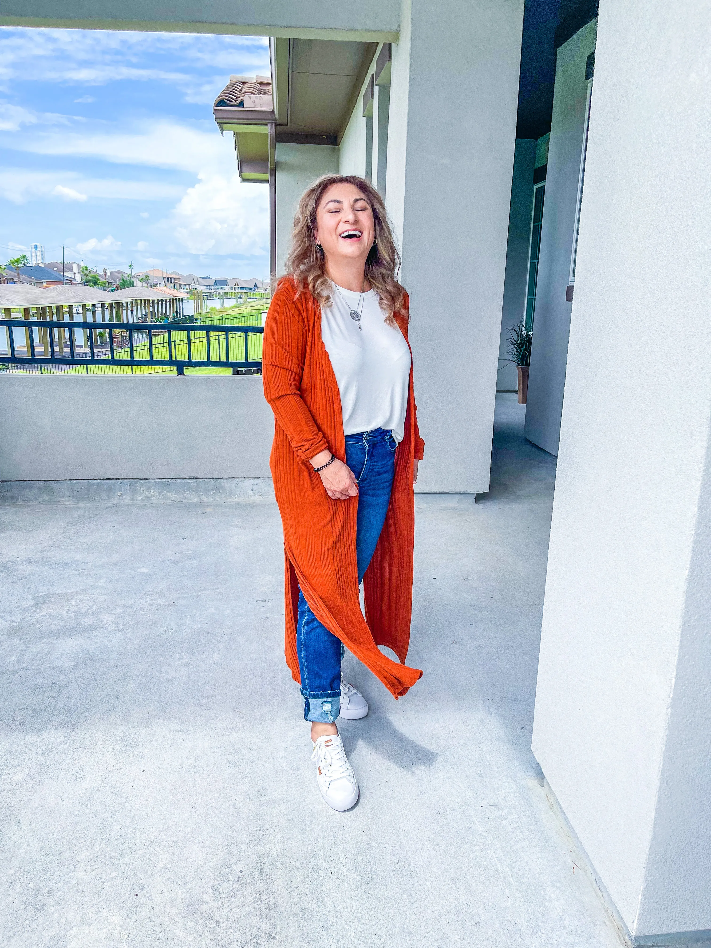 Pumpkin Spice & Everything Nice Duster Cardigan