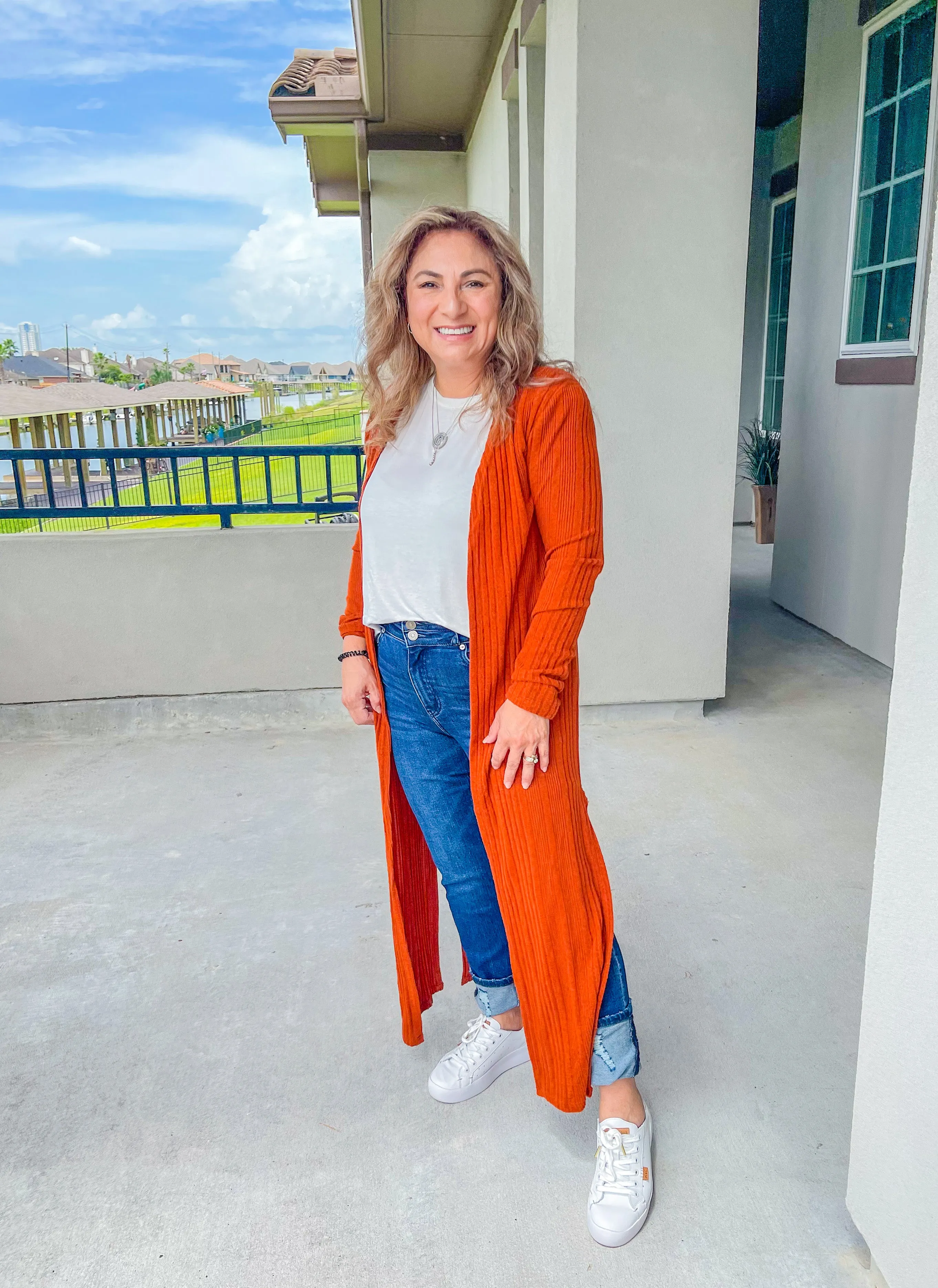 Pumpkin Spice & Everything Nice Duster Cardigan