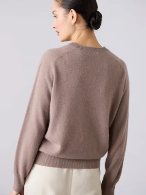 Sam Cashmere Crew - Mink