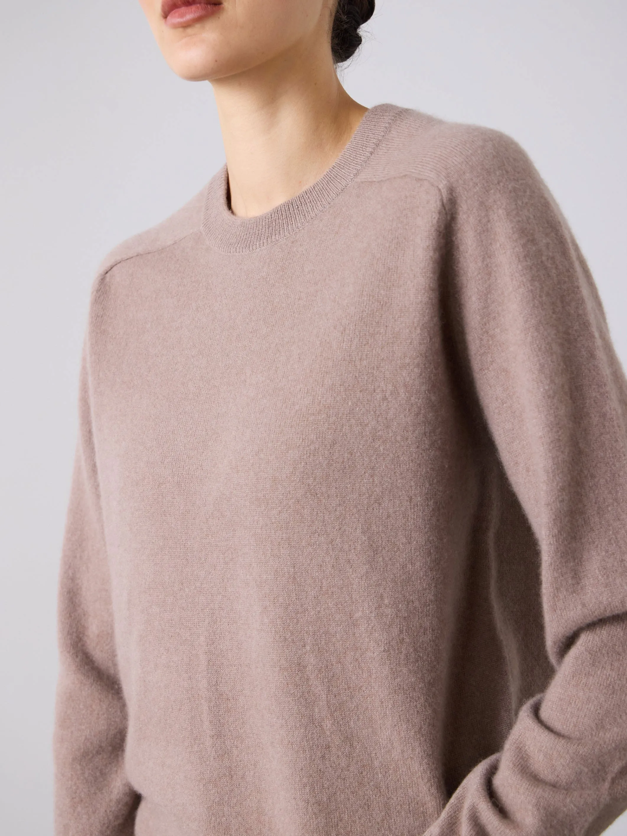 Sam Cashmere Crew - Mink