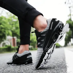 Shock-absorbing Breathable Blade Sneakers