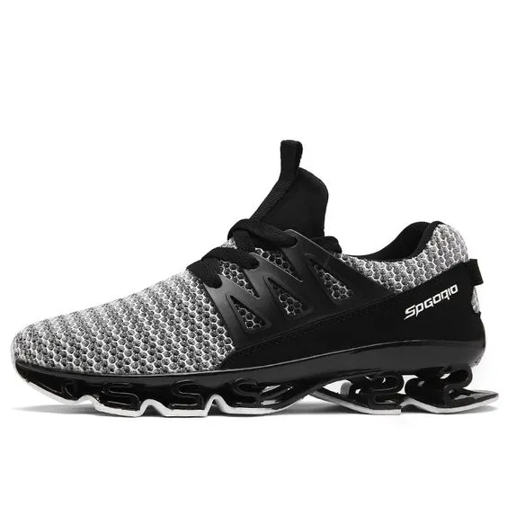 Shock-absorbing Breathable Blade Sneakers