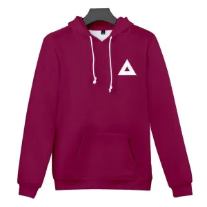 Squid Game - Triangle Symbol Type Round Collar Hoodie