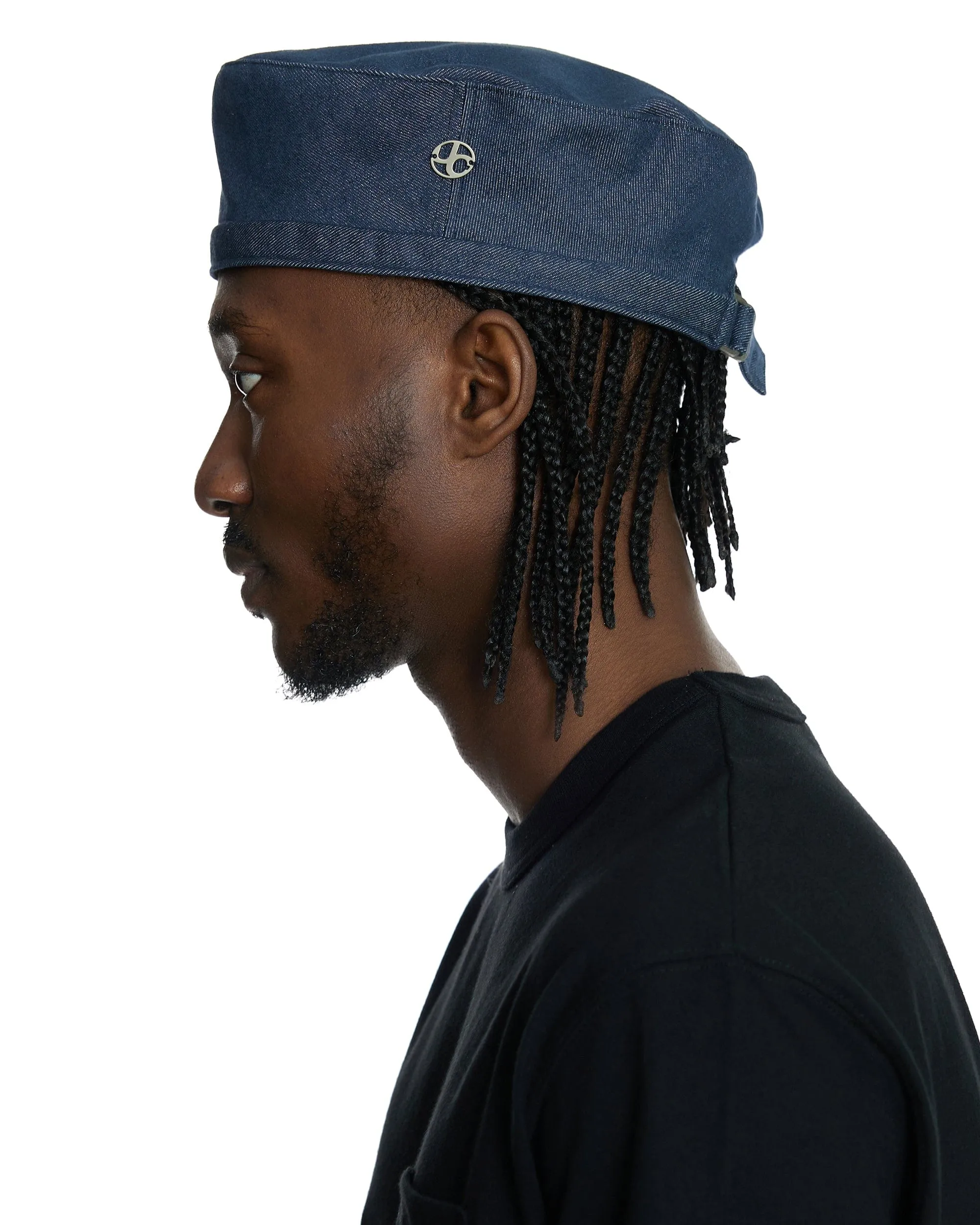 UC / OVER FIT BERET / DENIM BL