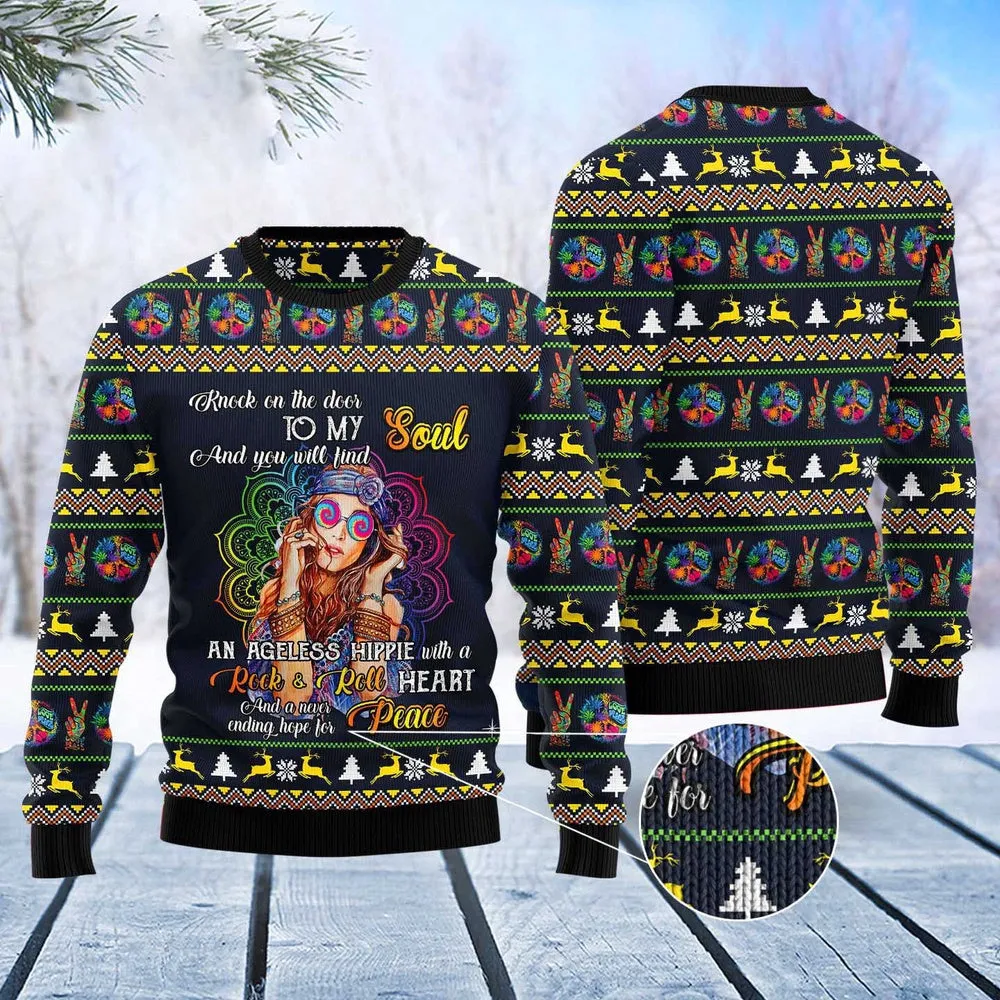 Ugly Christmas Sweater JulesRoche Warm Wool Blend