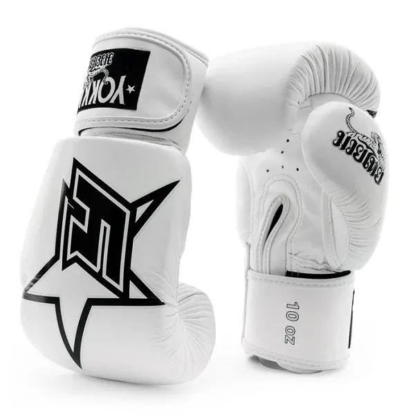 Yokkao Institution Boxing Gloves White
